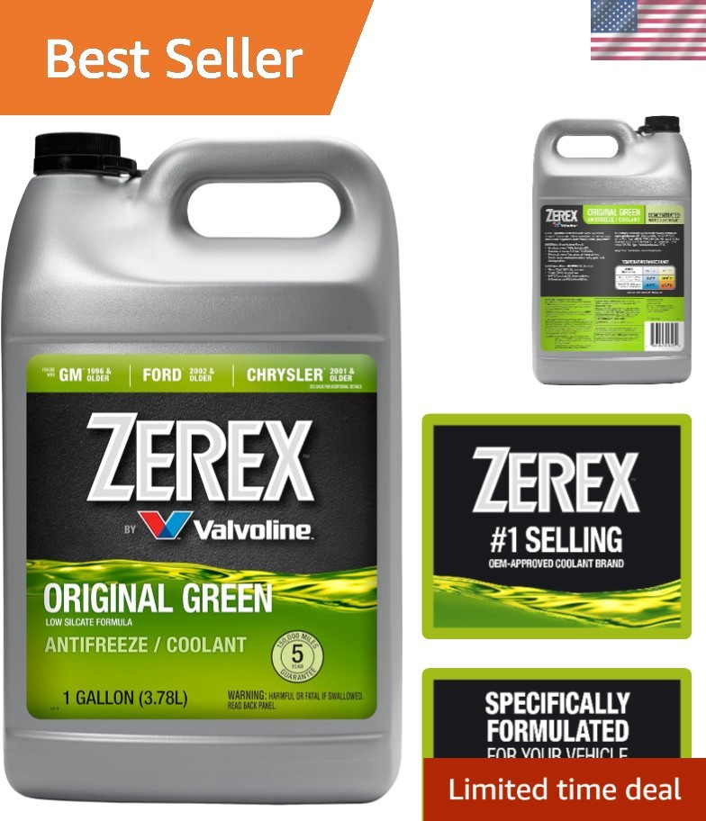 Low Silicate Antifreeze/Coolant 1 Gallon - Rust & Corrosion Protection