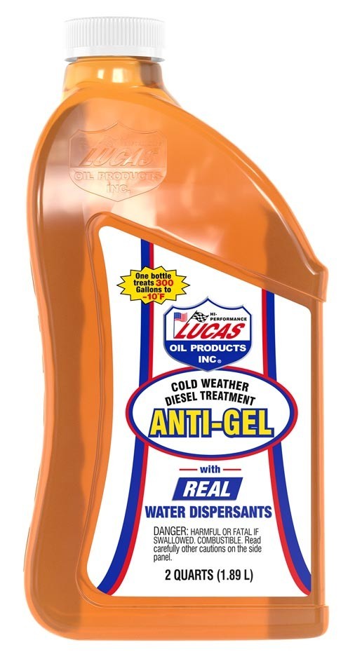 Lucas Oil 10866 Anti-Gel Cold Weather Diesel Treatment - 64oz Single
