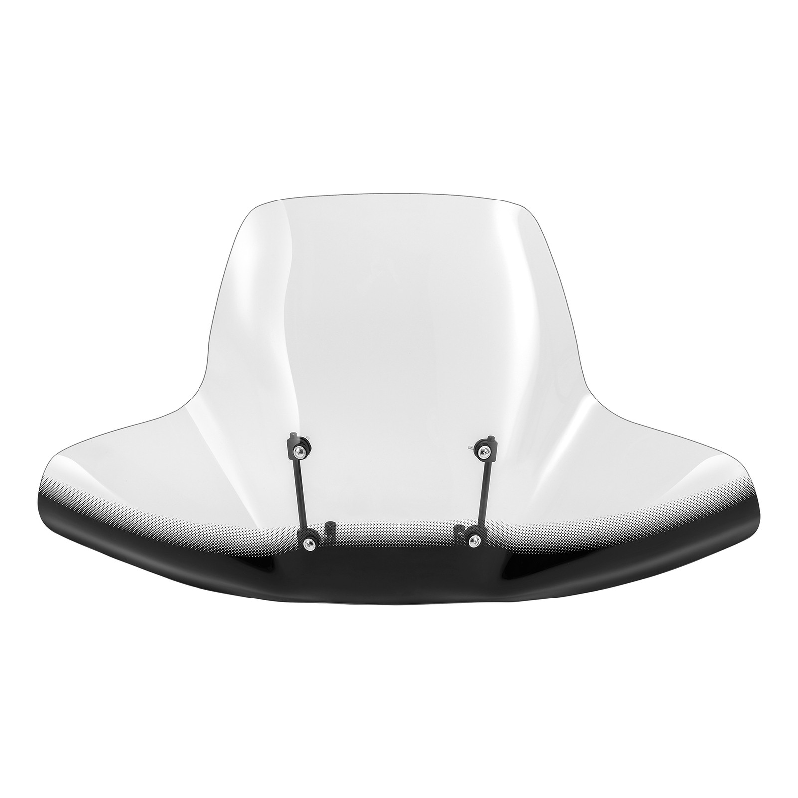 2-Tone Large Windshield For Honda Magna Shadow Valkyrie VTX VT ACE 600 750 ATVs