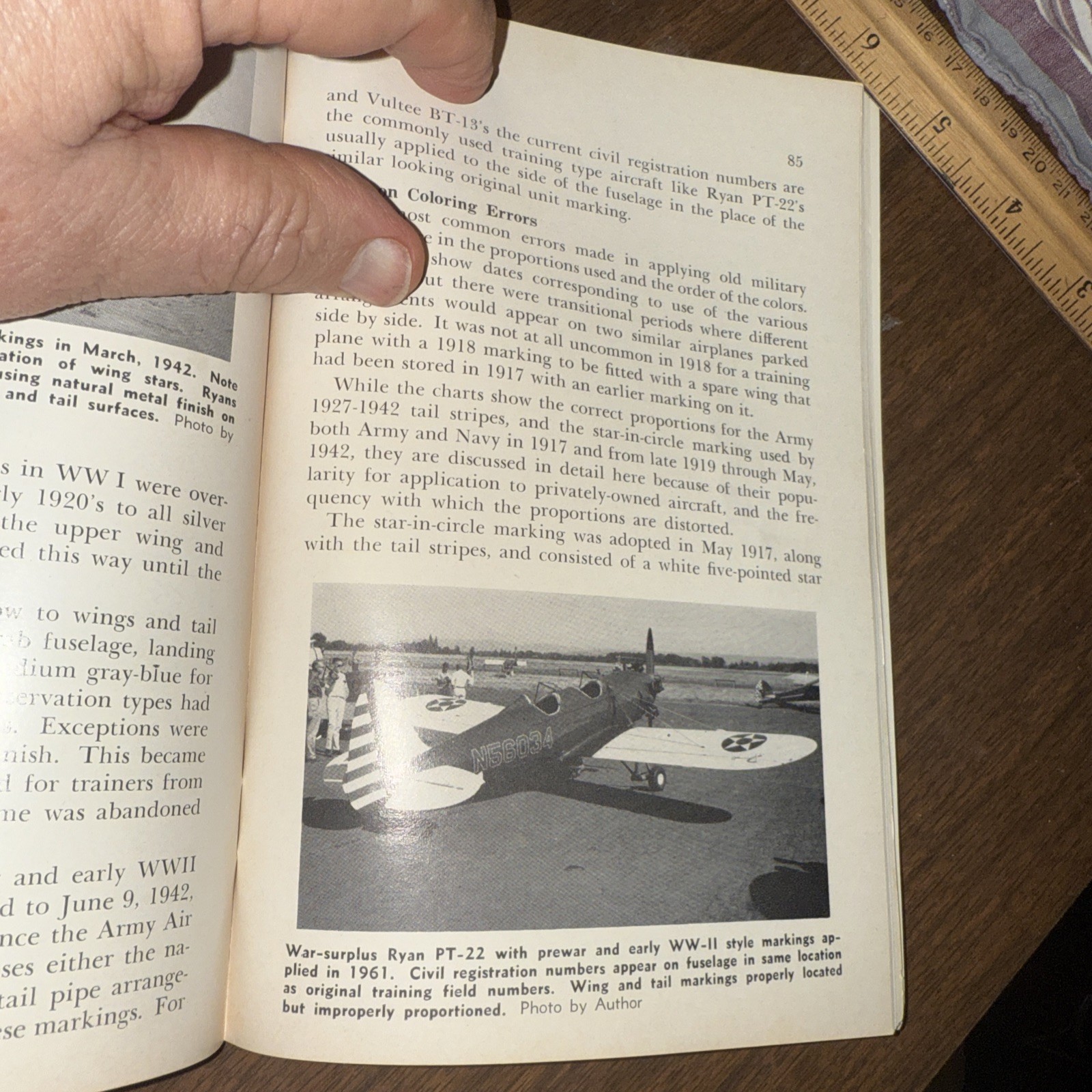 Antique Plane Guide 1962 Vintage