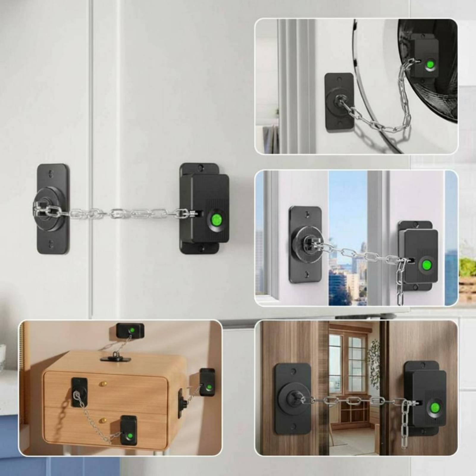 Complimentary Cabinet Lock Long Standby Time Keyless Electronic Drawer Lock