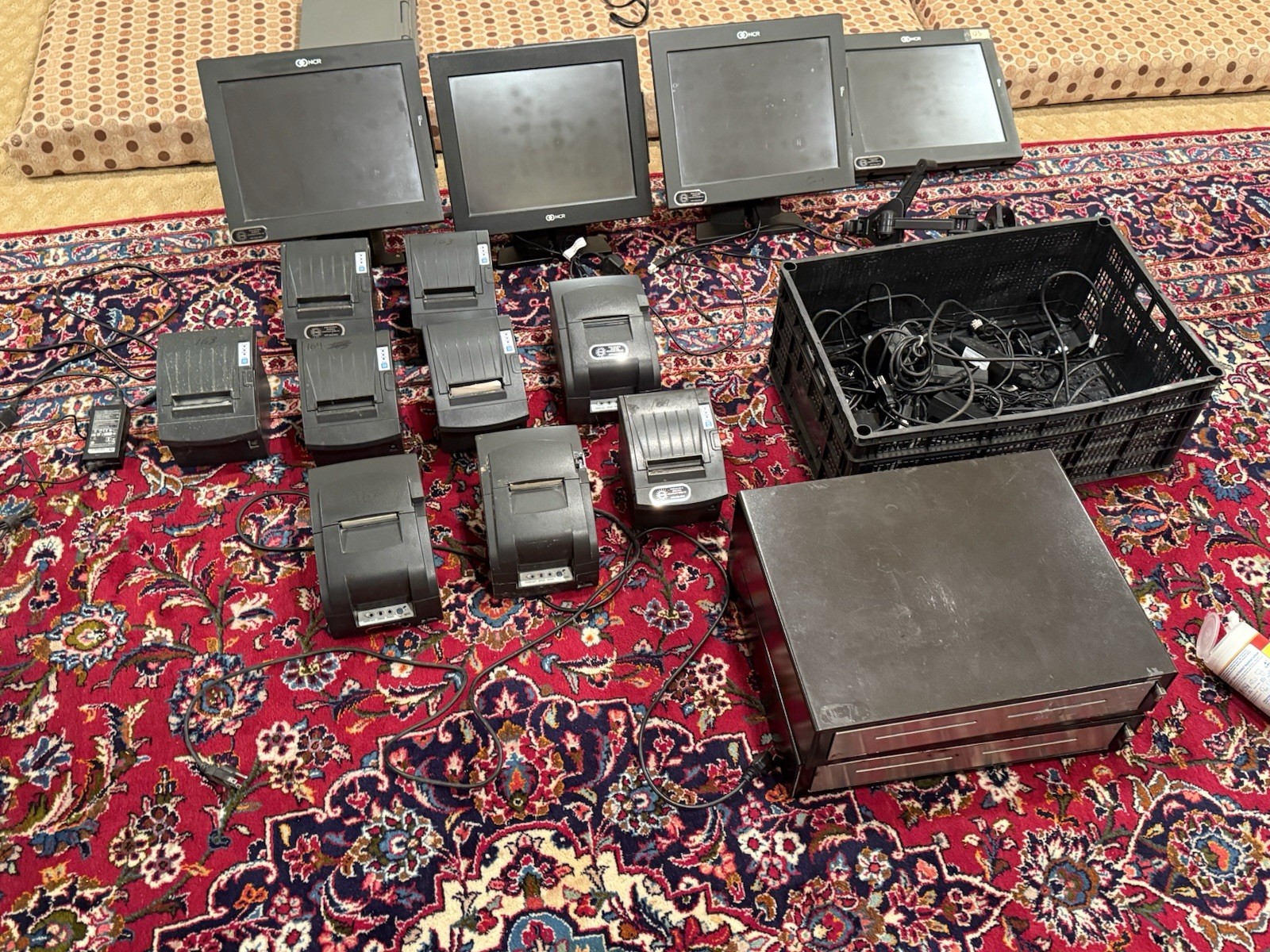 NCR Monitors UNTESTED and Receipt Printers Sold As-Is Parts Or Repair Local Only