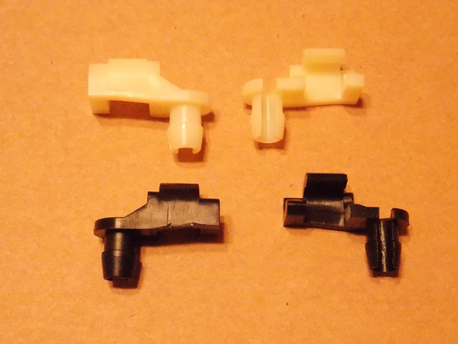 Dodge Plymouth door lock rod clips Mopar 4 pcs Charger Coronet Dart Cuda Fury