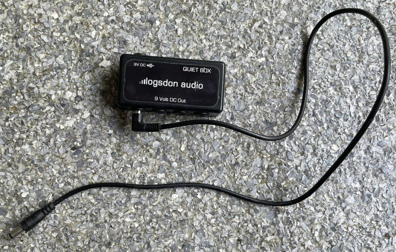 Logsdon Audio Effects Pedal Power Quiet Box cleans up the 9 volt power