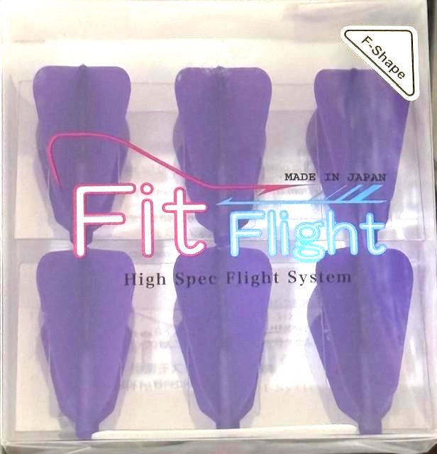 FIT FLIGHT ORIGINAL PURPLE DOUBLE PACK F-SHAPE FLIGHTS NEW SHIPS FREE