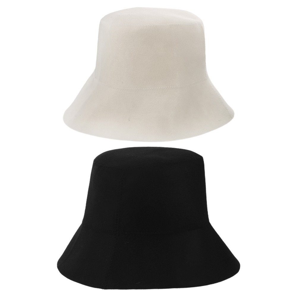 2 Pcs Felt Sauna Hats Wool Bath Caps Insulating Spa Headwear for Steam Room