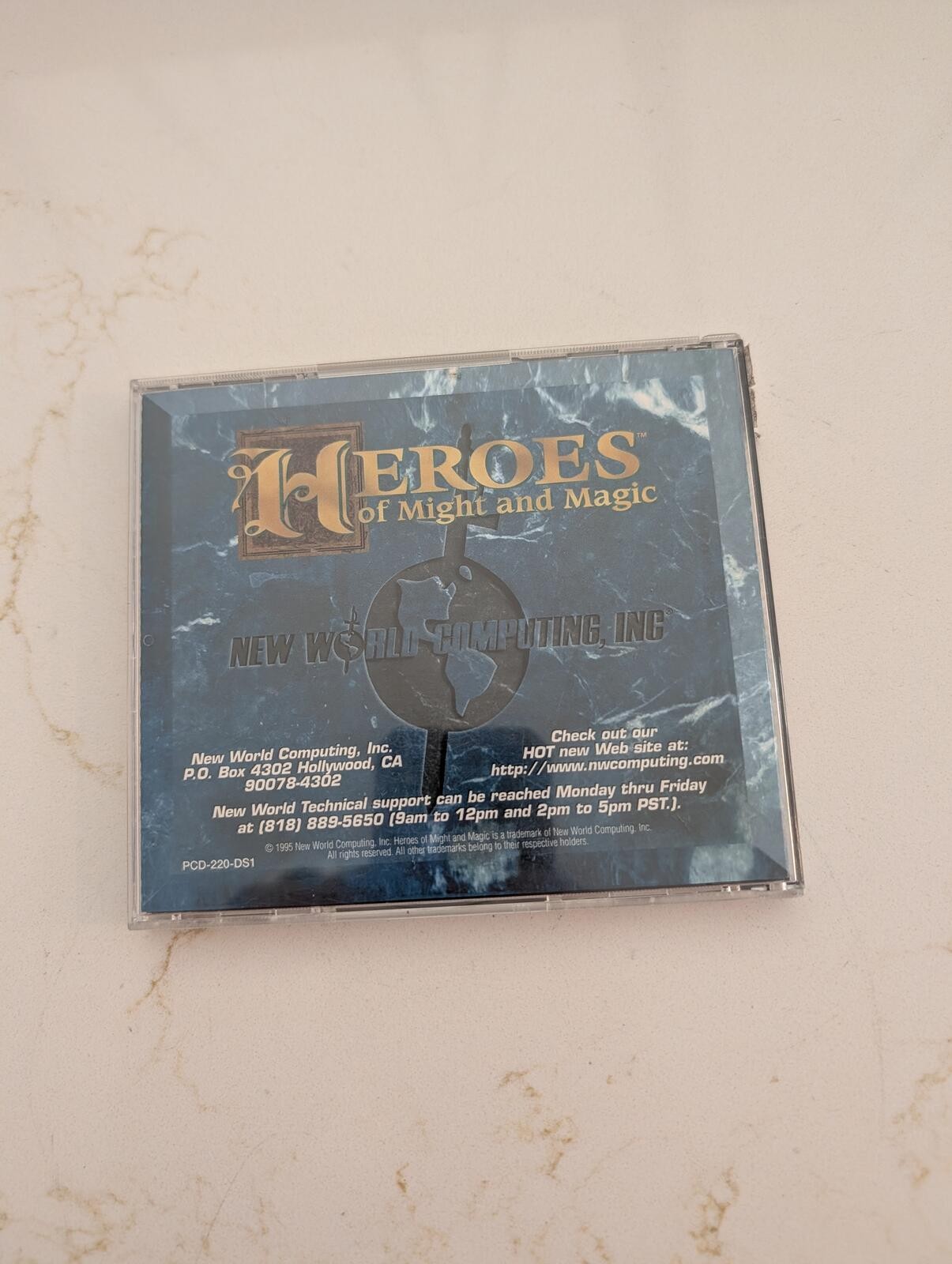 Heroes of Might and Magic PC Game CD