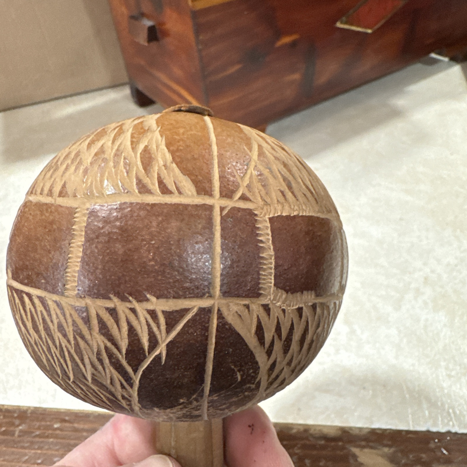 handmade maraca