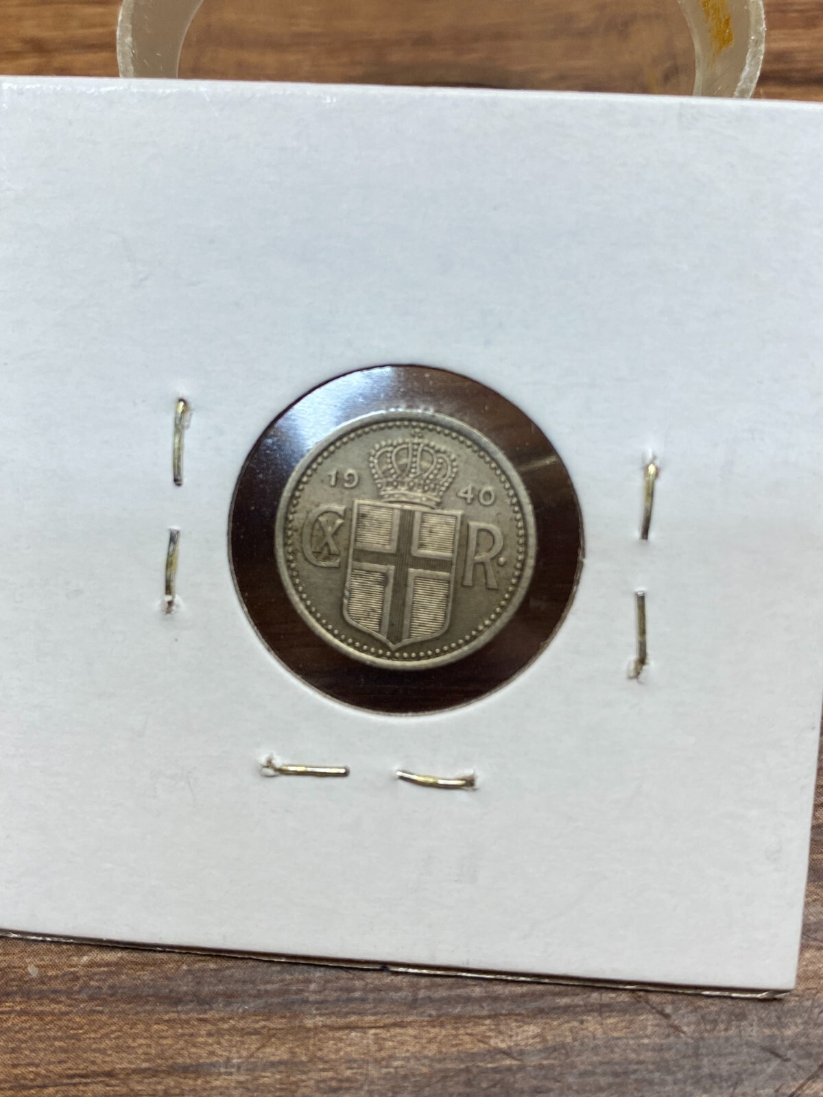STORAGE UNIT FIND Coin 1940 Island Aurar 10