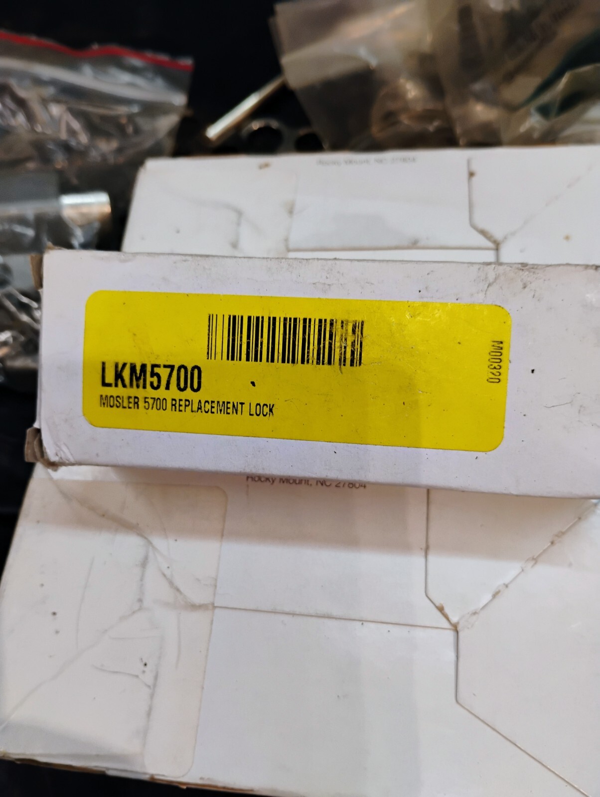 Safe deposit box lock