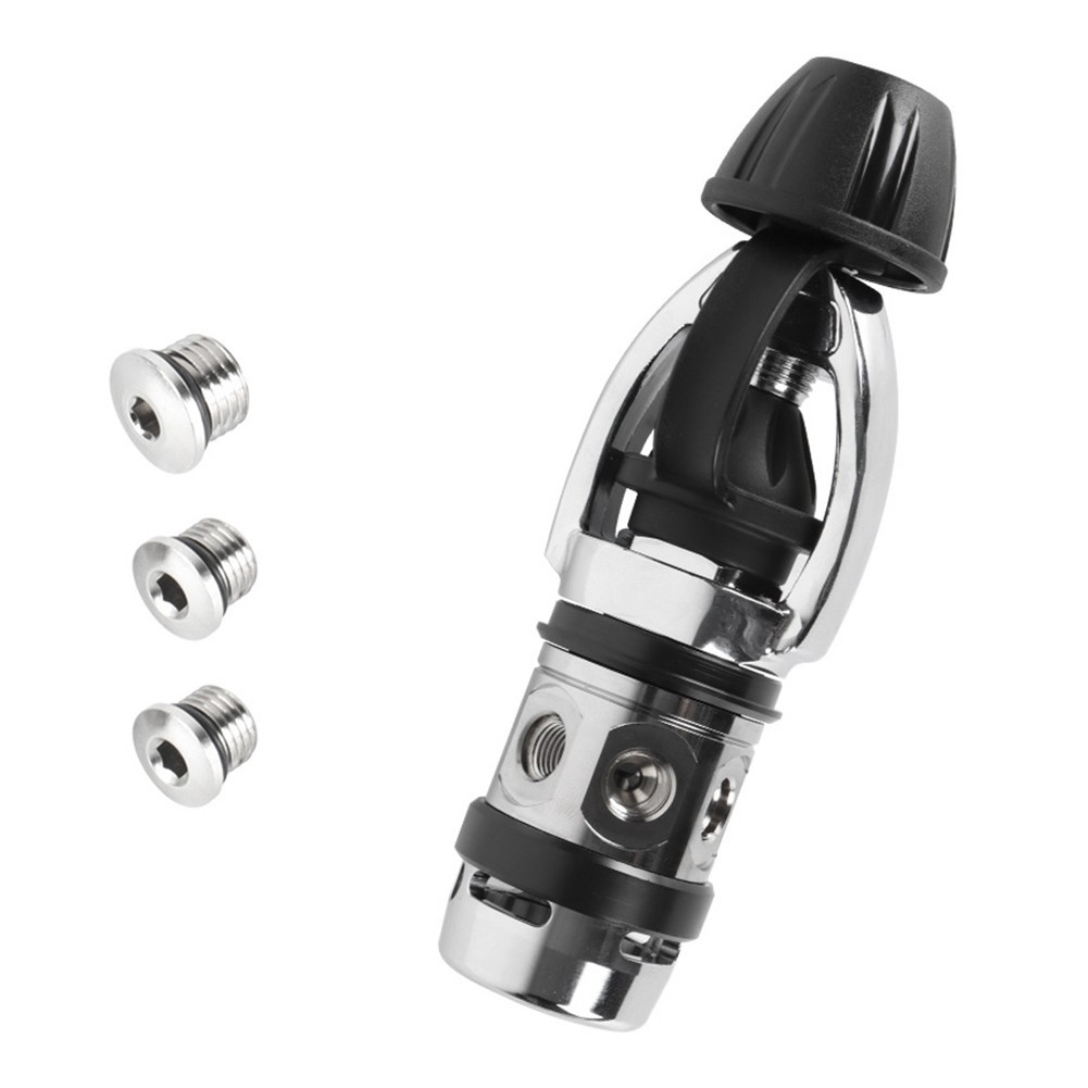 For Yoke Adapter for Scuba Diving 1st Stage with 5 Holes and Dust Cover