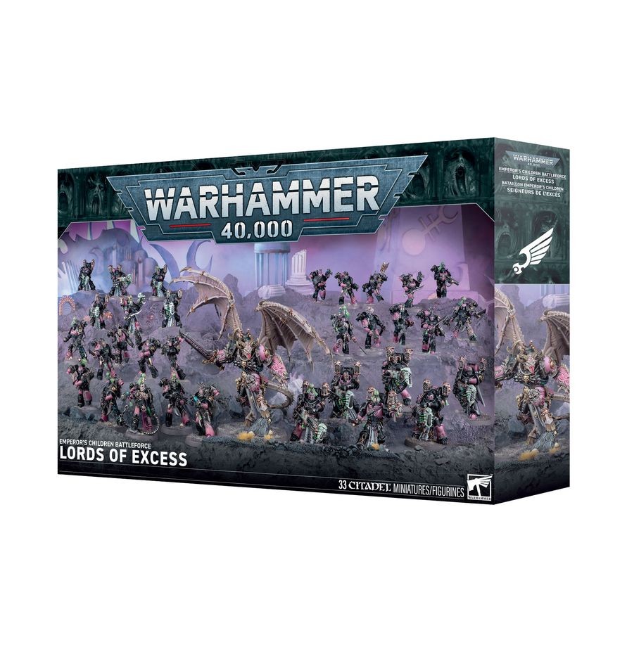 Warhammer 40k: Emperor's Children Battleforce - Lords of Excess