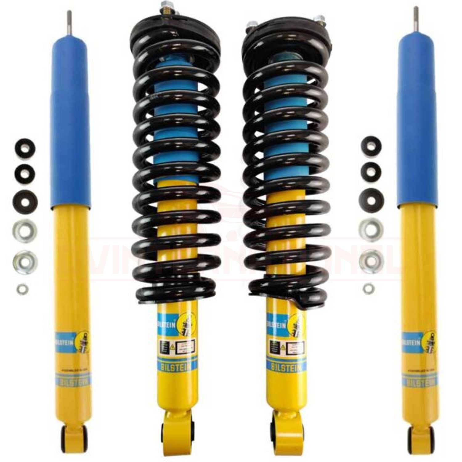 Bilstein 4600 Coilovers w/ Rear 4600 Shocks for Toyota Tundra 2WD/4WD 00-06