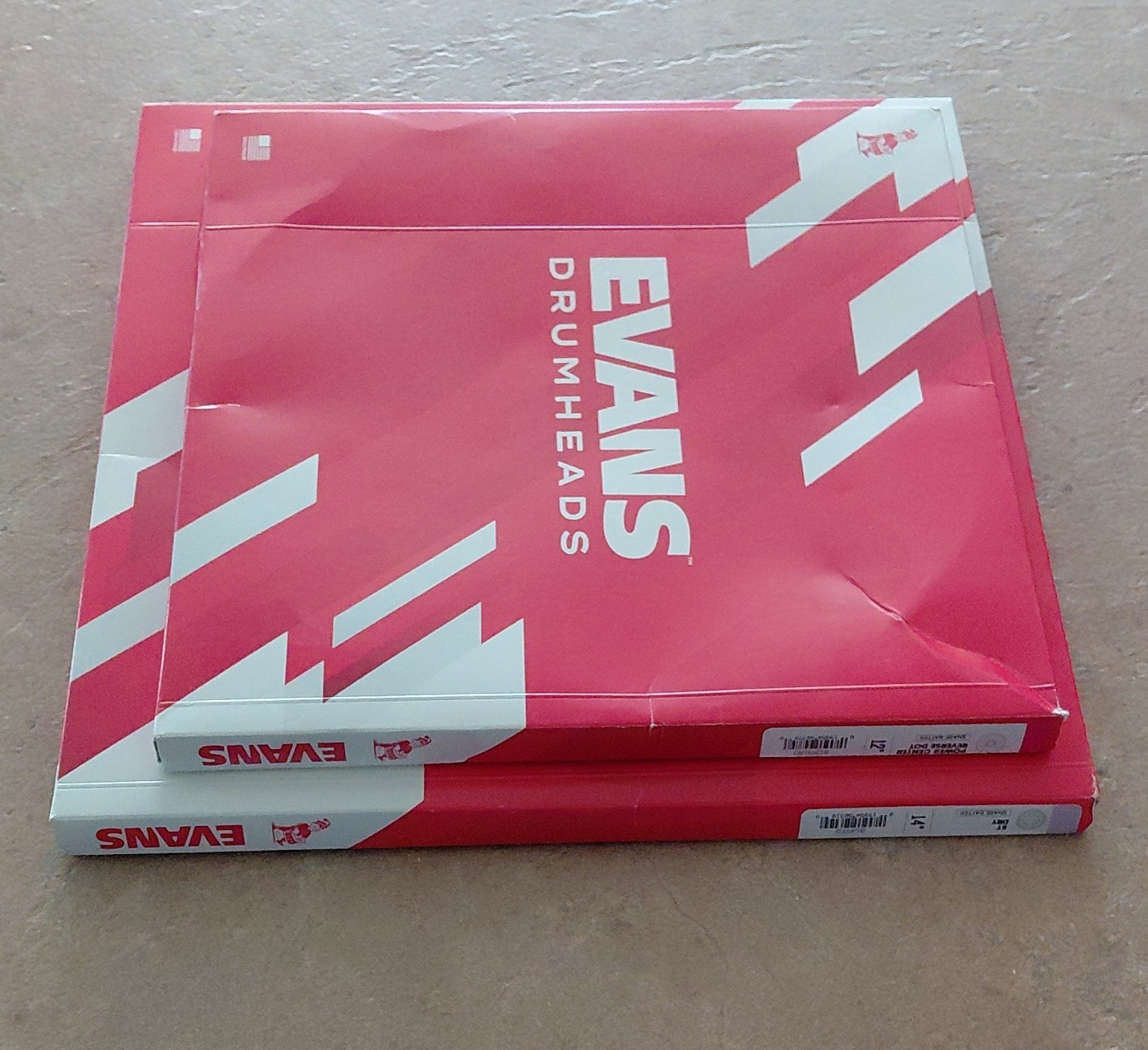 Evans Drumheads 2-Pack Drumhead Set - Red Packaging