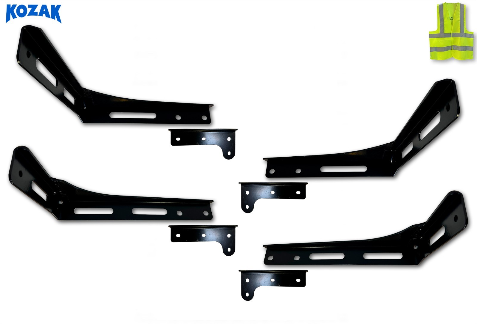 Upper Cab Fairing Brackets Right & Left Set Compatible with Volvo VNL 2025 2026