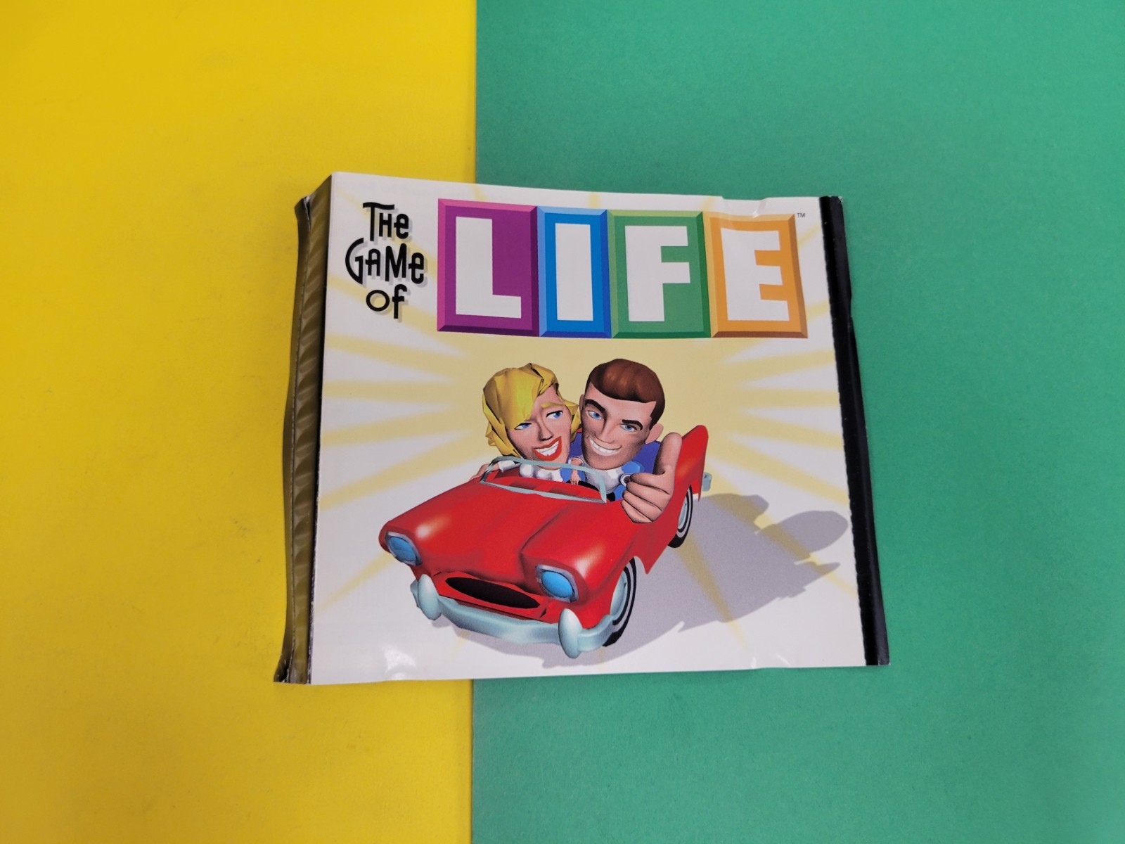 The Game of Life - PlayStation Rear Case Art Only