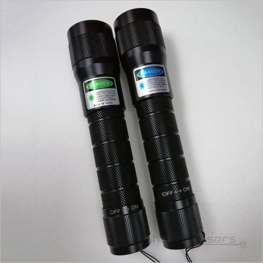 GH5 Waterproof Adjustable Focus 520nm Green Flashlight Diving Depth 100M
