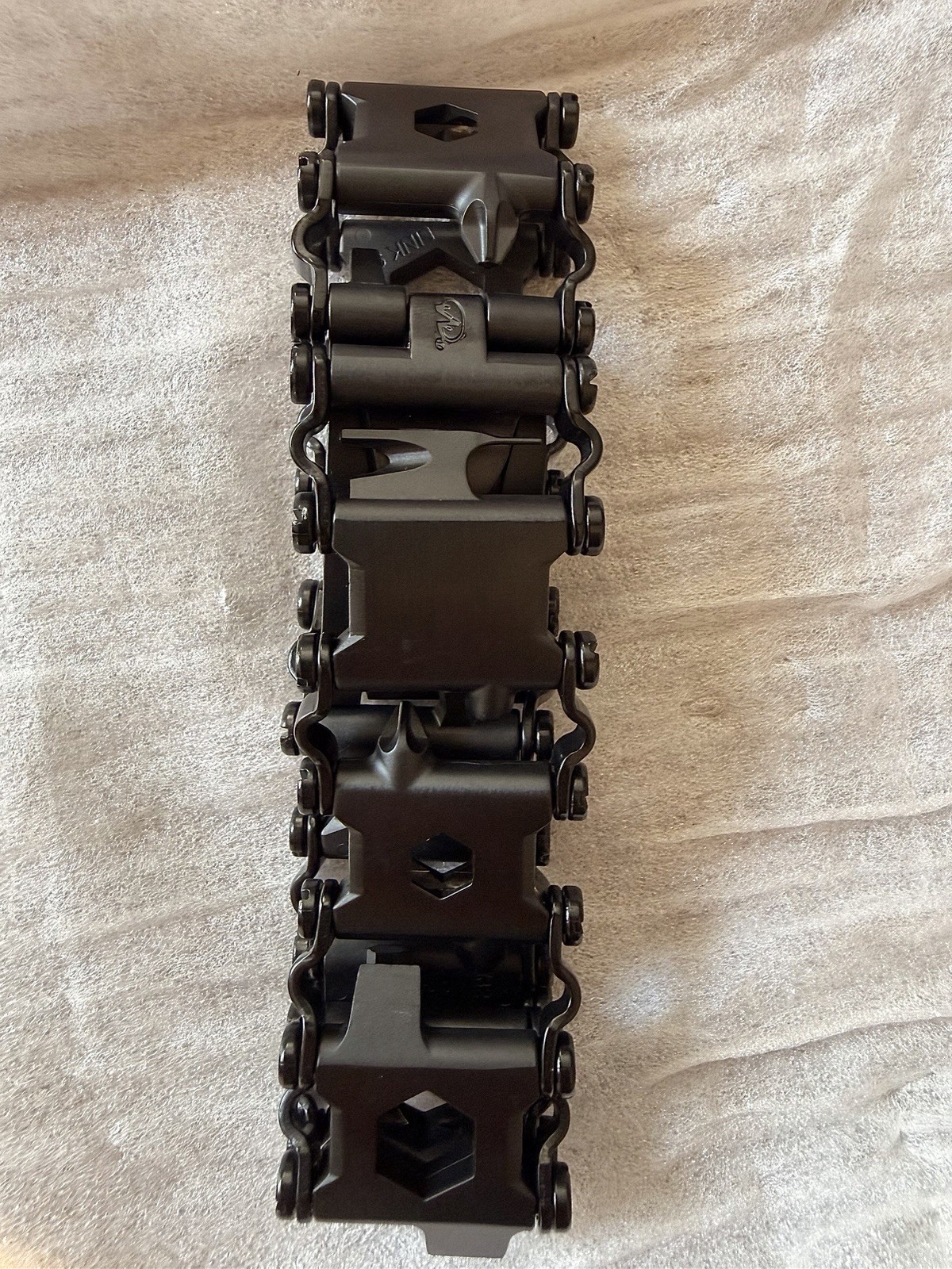 Leatherman Tread STYLE Stainless Steel Multitool Bracelet Black