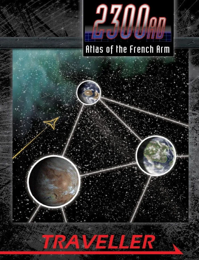 Traveller: 2300AD RPG Atlas of the French Arm Mongoose Publishing MGP20009 NEW