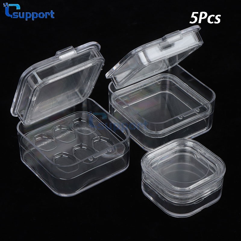 Dental Tooth Box With Film Inside Membrane Tooth Implant Transparent Plastic Box