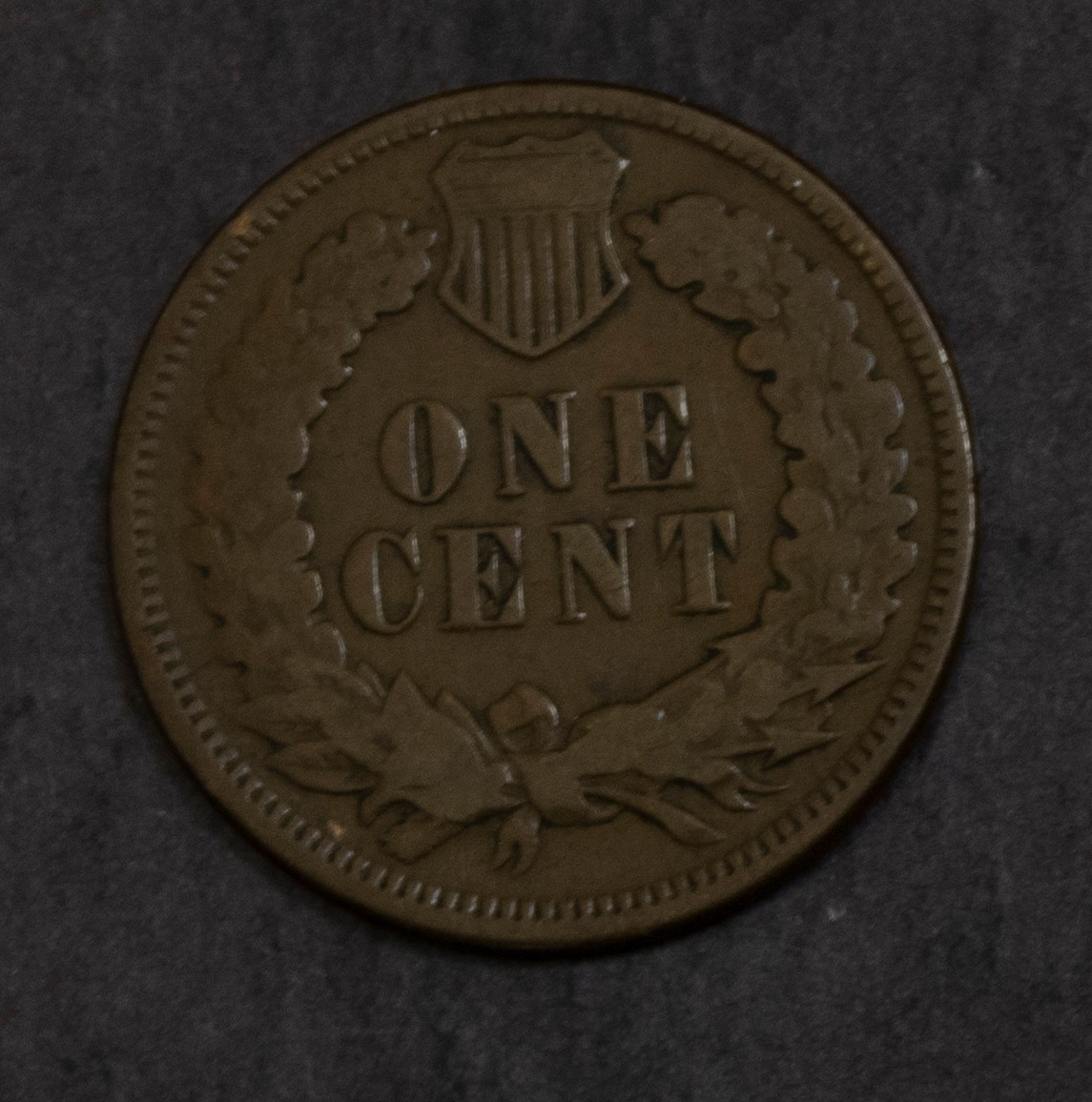 1874 Indian Cent Fine Lot 5042