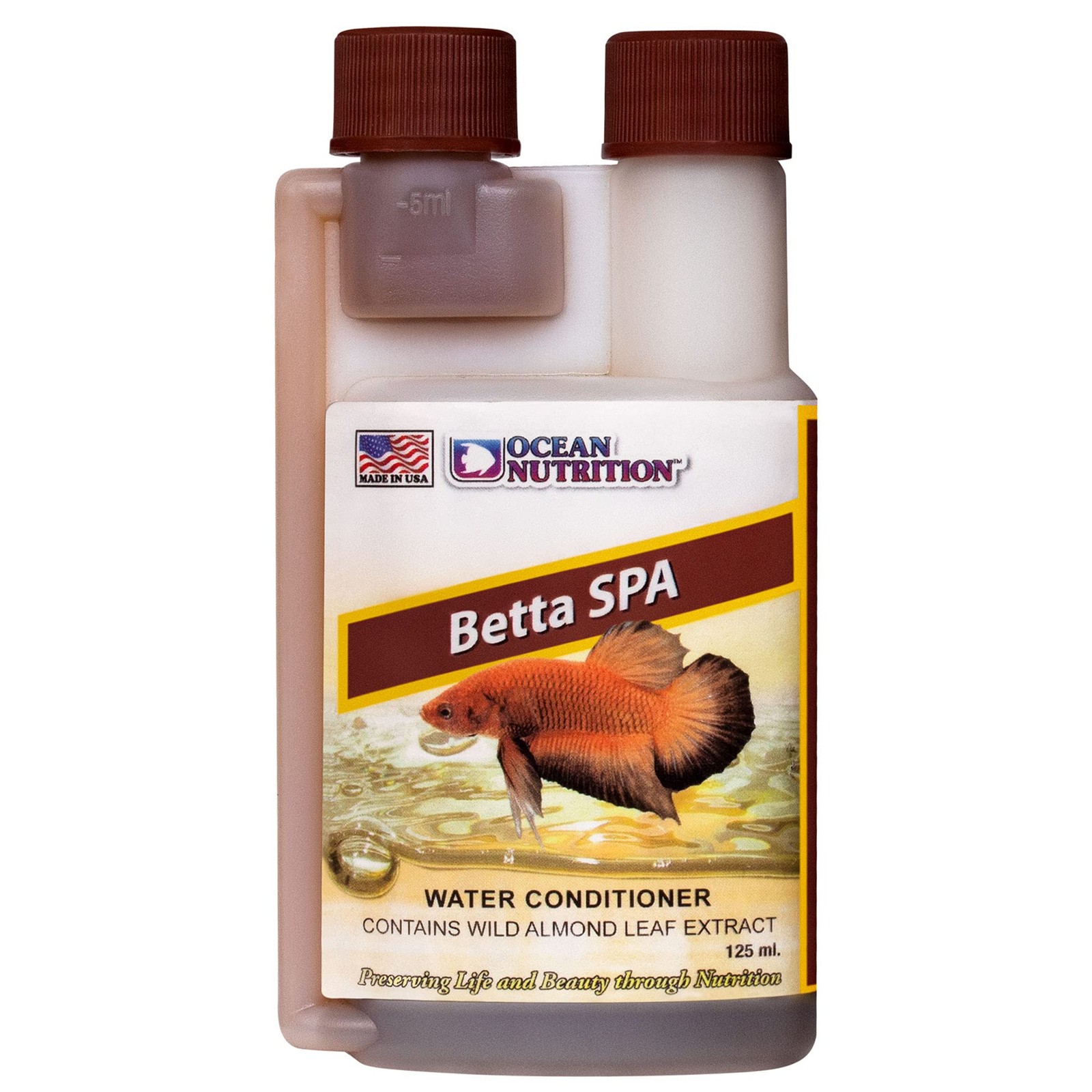 Ocean Nutrition Betta SPA with Wild Almond Leaf Extract 125-Milliliter Bottle
