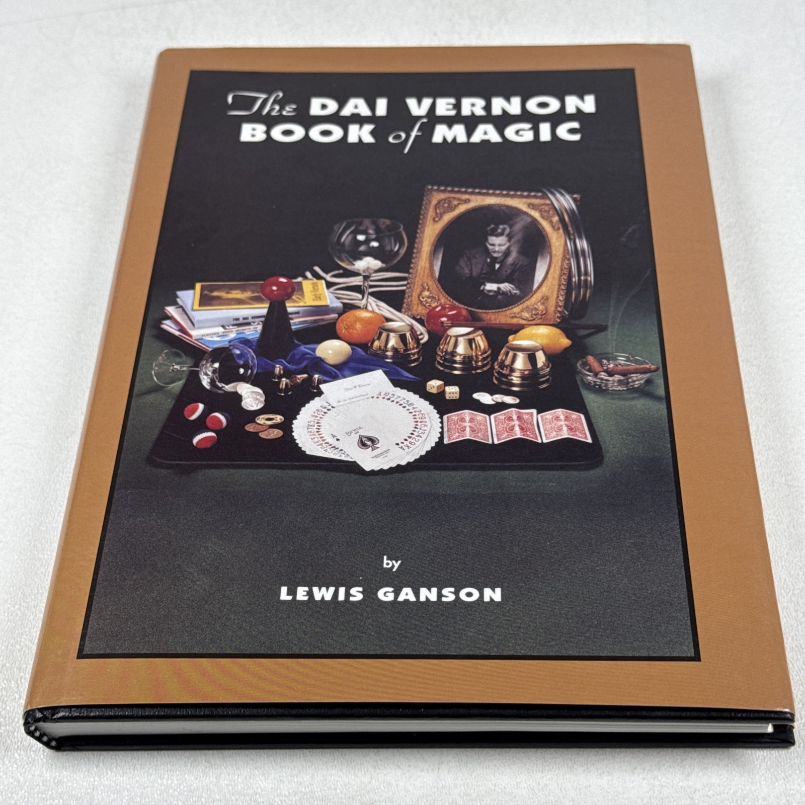 The Dai Vernon Book of Magic Lewis Ganson L&L Publishing Hardcover DJ 1994