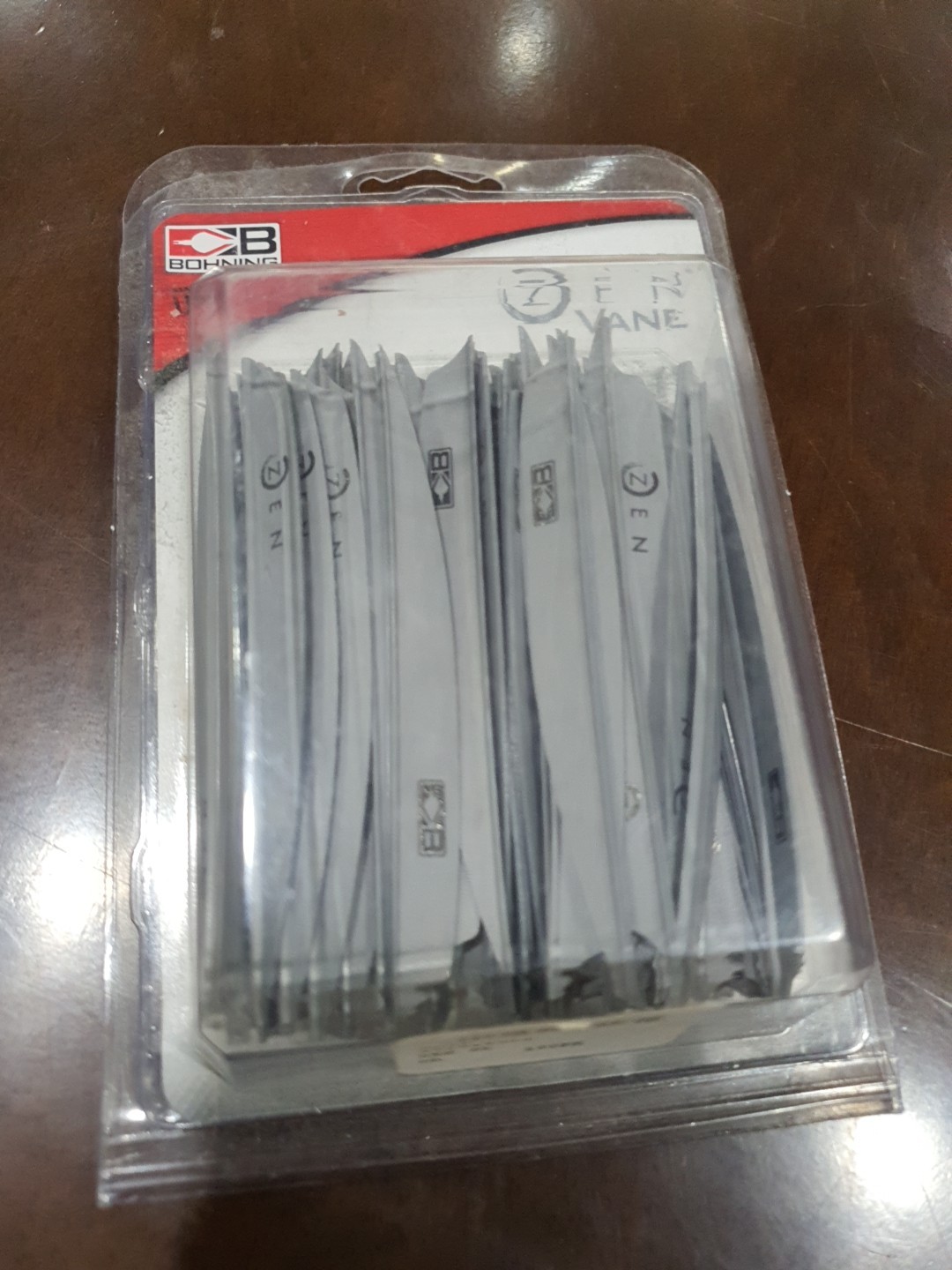 Bohning Zen Vanes Grey (64 Vanes) Archery Lot