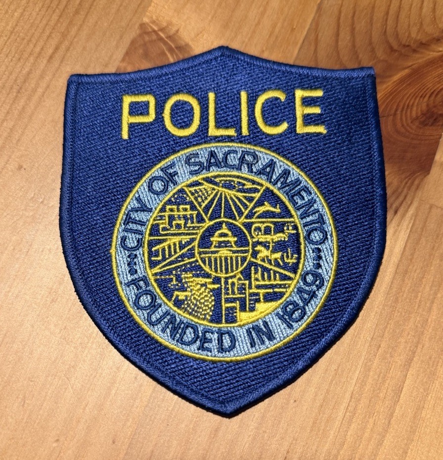 Sacramento Police Department CA Shoulder Patch