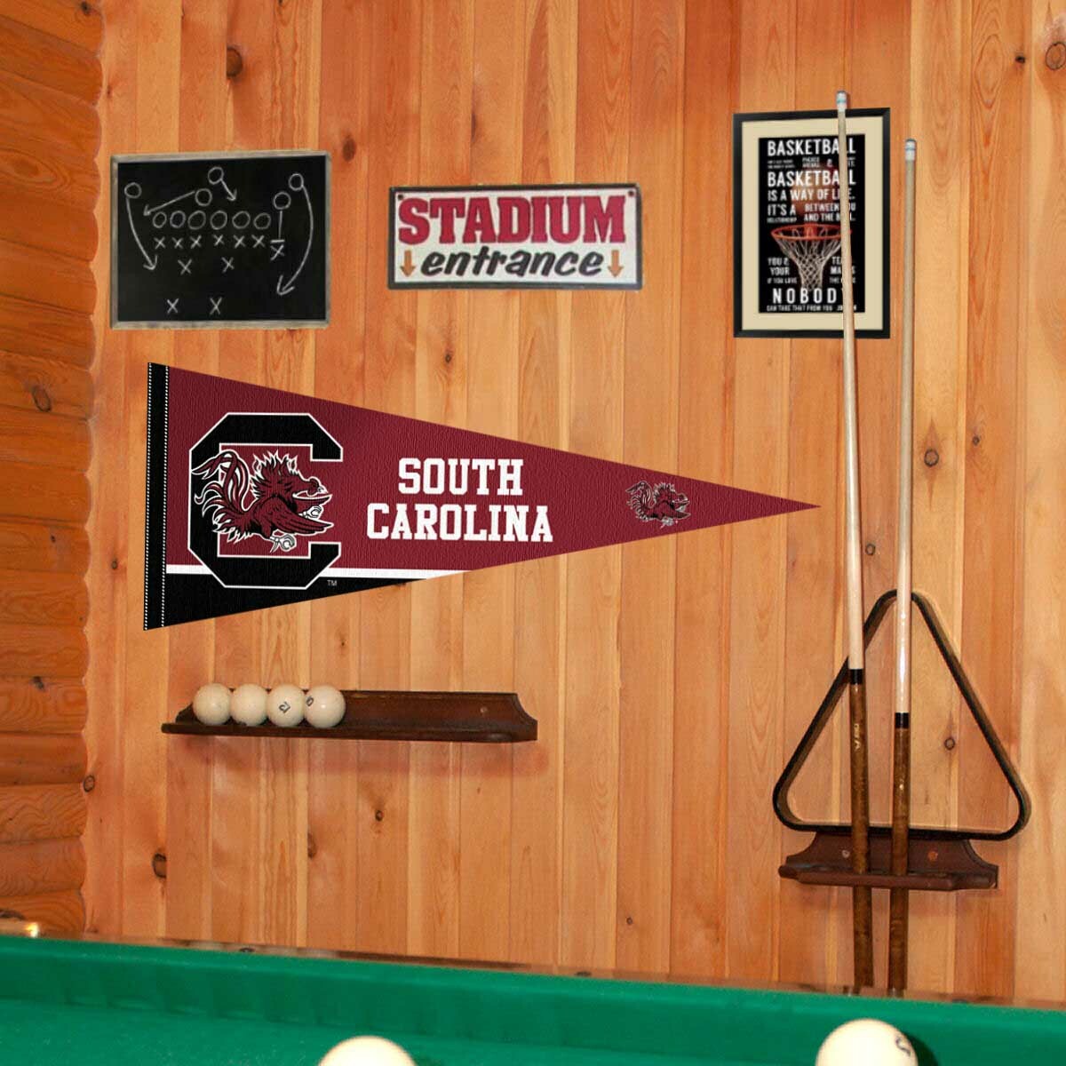 USC Gamecocks 12x30 Felt Pennant