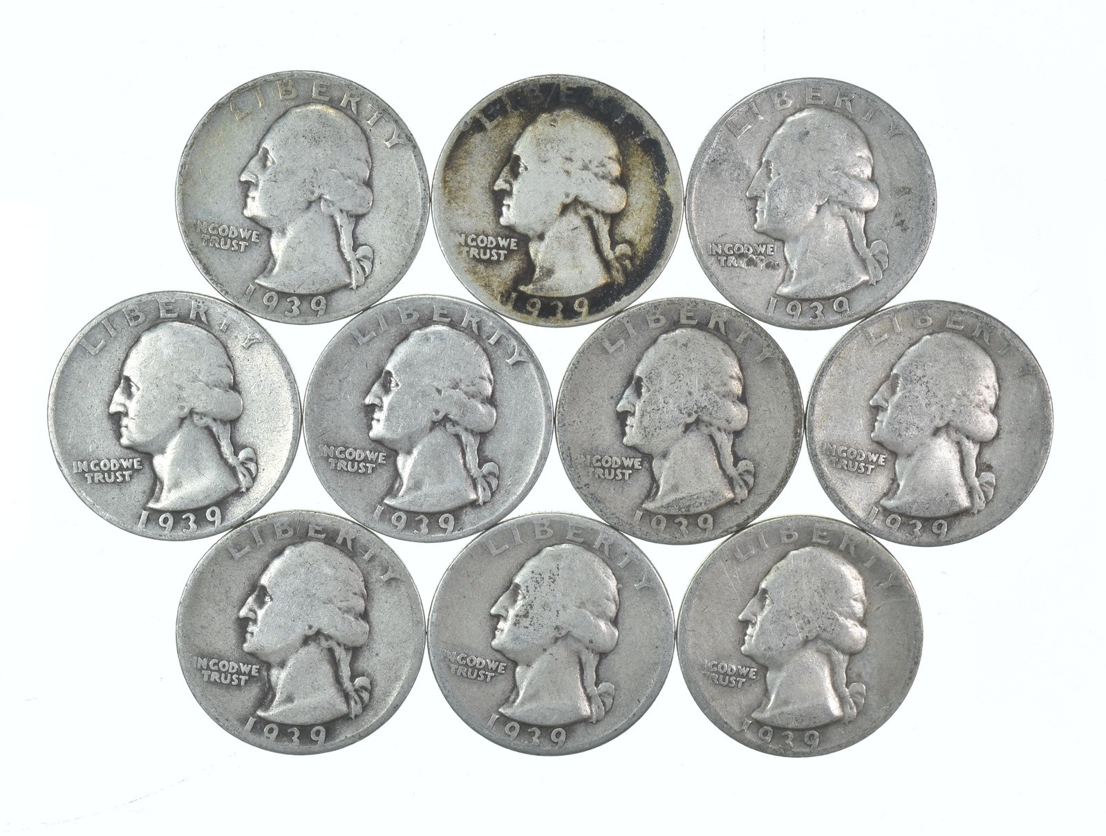 1939-D Washington Quarter Average Circ