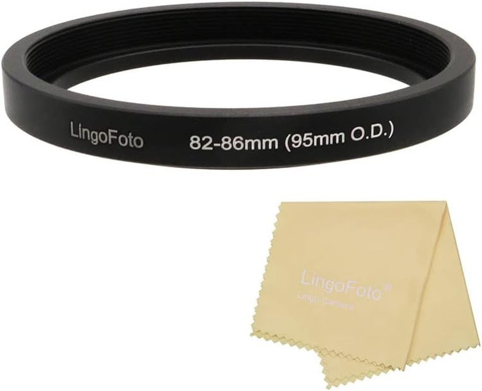 Matte Box Adapter Rings, Lens Adapter 46/49/52/55/58/62/67/72/77/82/86-86Mm Step