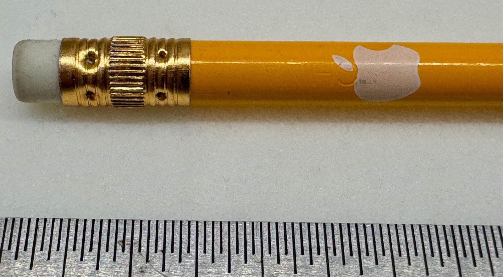 Apple Computer Logo Pencil -1990s Marekting Item