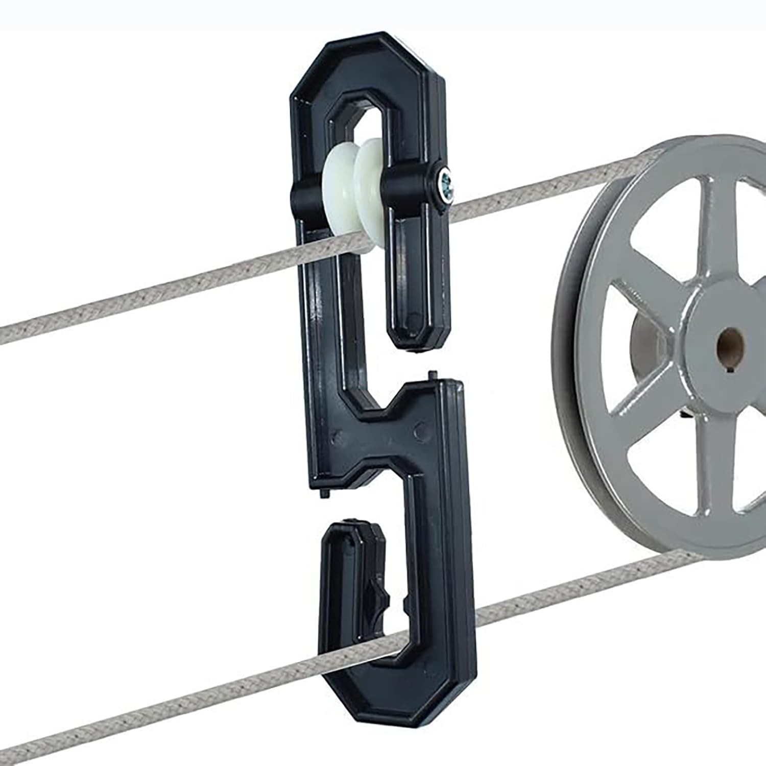 2 Pack Clothesline Spreader, Plastic Aluminum Clothesline Separator Pulley Ki...