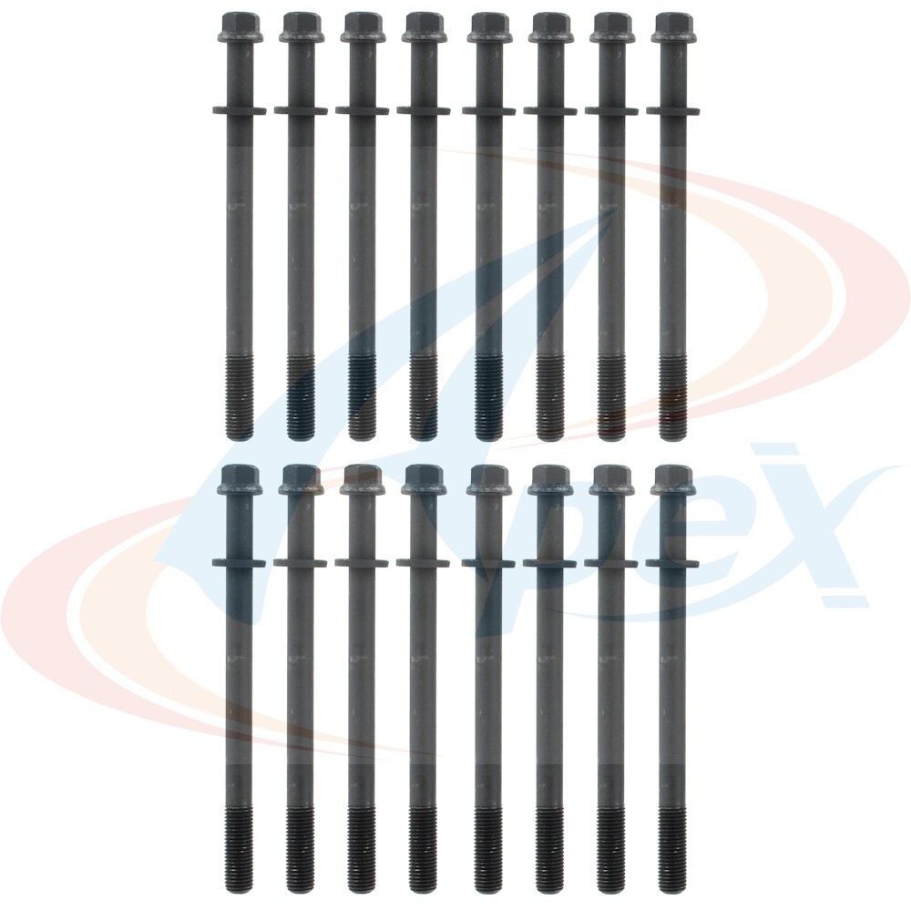 Apex Cylinder Head Bolt Set for 04-07 Saturn 3.5L V6 AHB156