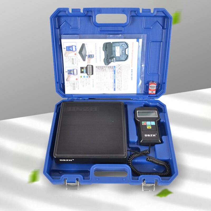 Portable Digital A/C Refrigerant Freon Charging Weight Scale Electronic Scale
