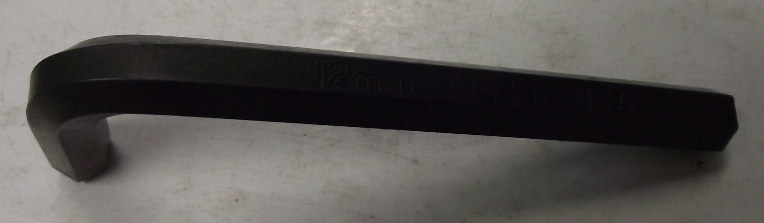 Allen 57133 12mm Short Arm Hex Key Wrench USA