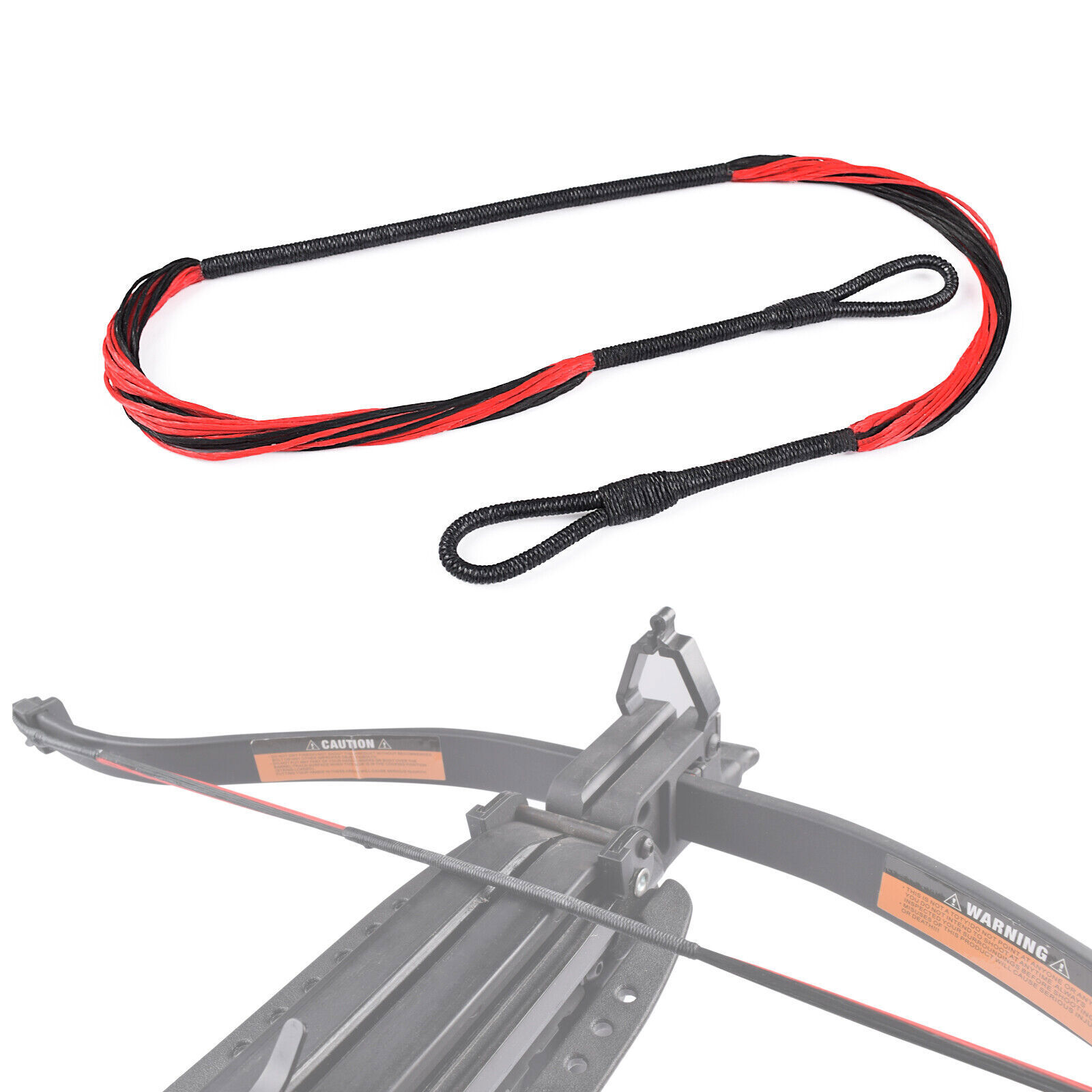 17.5" Replacement Crossbow String for Cobra 50-80 lbs Pistol Crossbows RD/GR