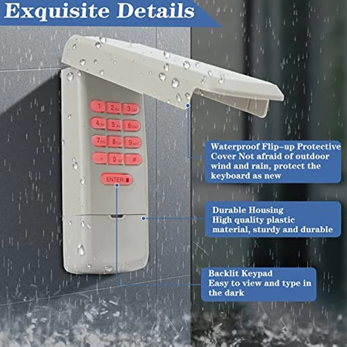 LiftMaster 877LM Wireless Garage Door Keyless Entry System