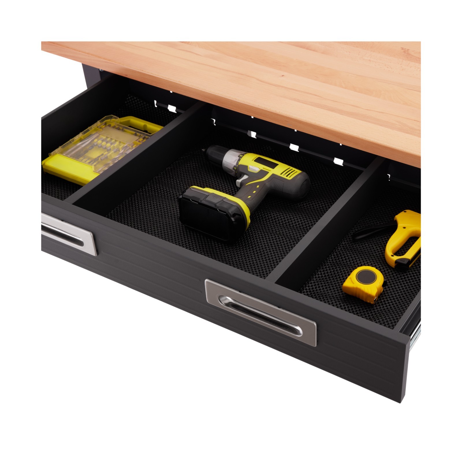 Seville Classics UltraHD® Height Adjustable Lighted Work Center, 45" W x 22" D