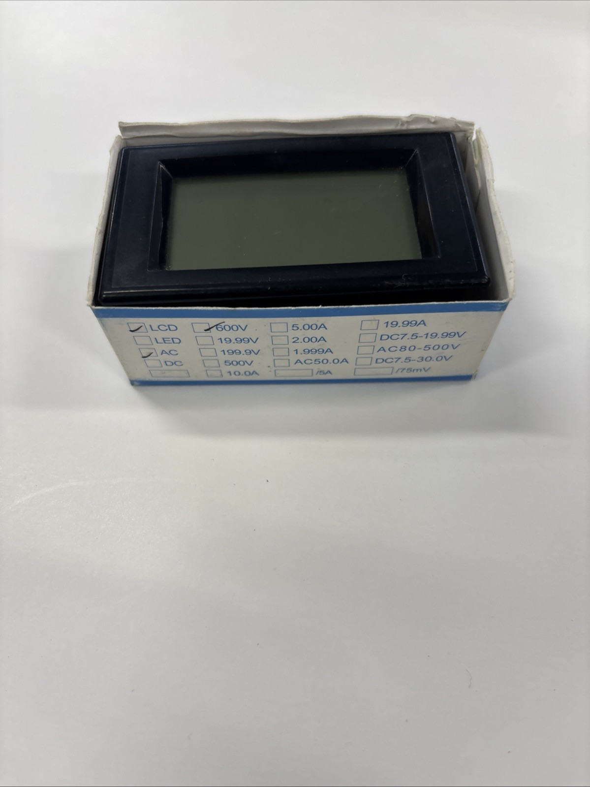 D85 DIGITAL METER D85-222 AC600V