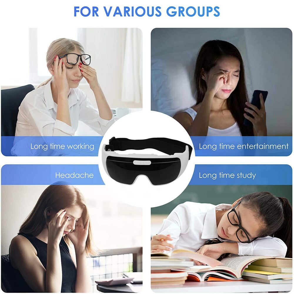Electric Magnetic vibration Eye massager Pain Relieve Fatigue relaxing Machine
