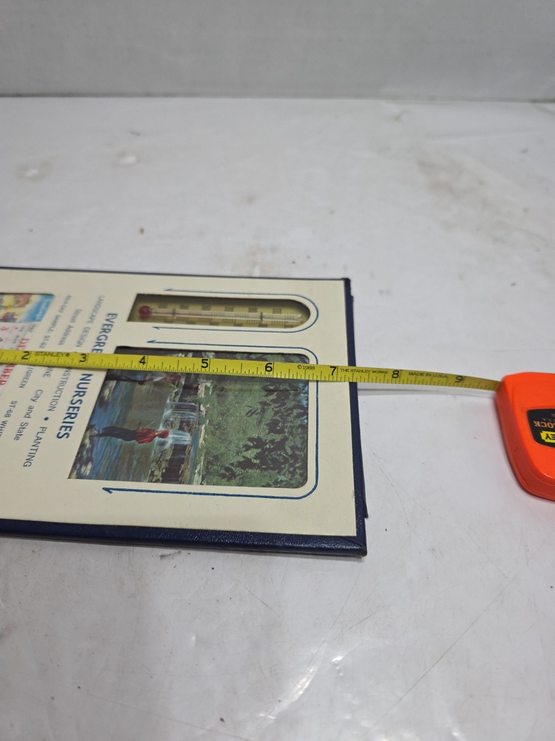 1967 Thermostat Calender Evergreen Nurseries
