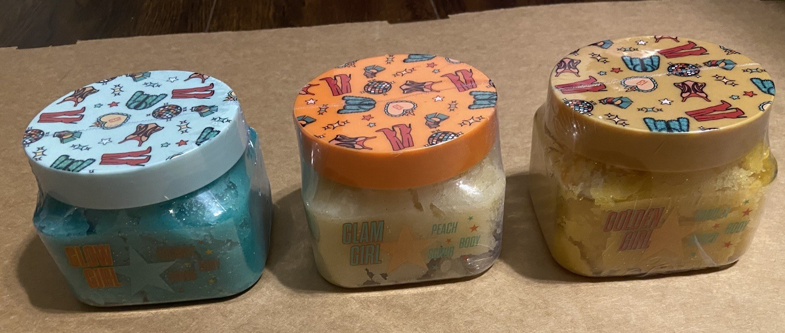 NEW The Life Of A Glam Girl Five Below Taylor Swift themed BODY SCRUB 3 Scents