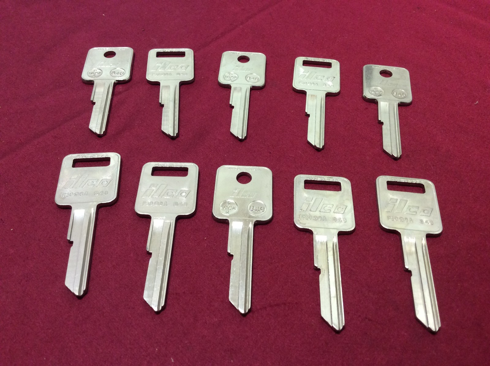 GM by Ilco B48 Key Blanks, Set of 10- Locksmith