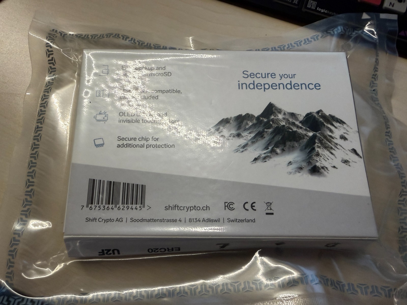 BitBox02 Bitcoin Hardware Wallet New Sealed Original Packaging Swiss Made