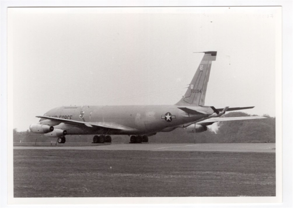 1976 USAF Boeing KC-135Q Stratotanker 58-0094 456th BW at RAF Mildenhall Photo