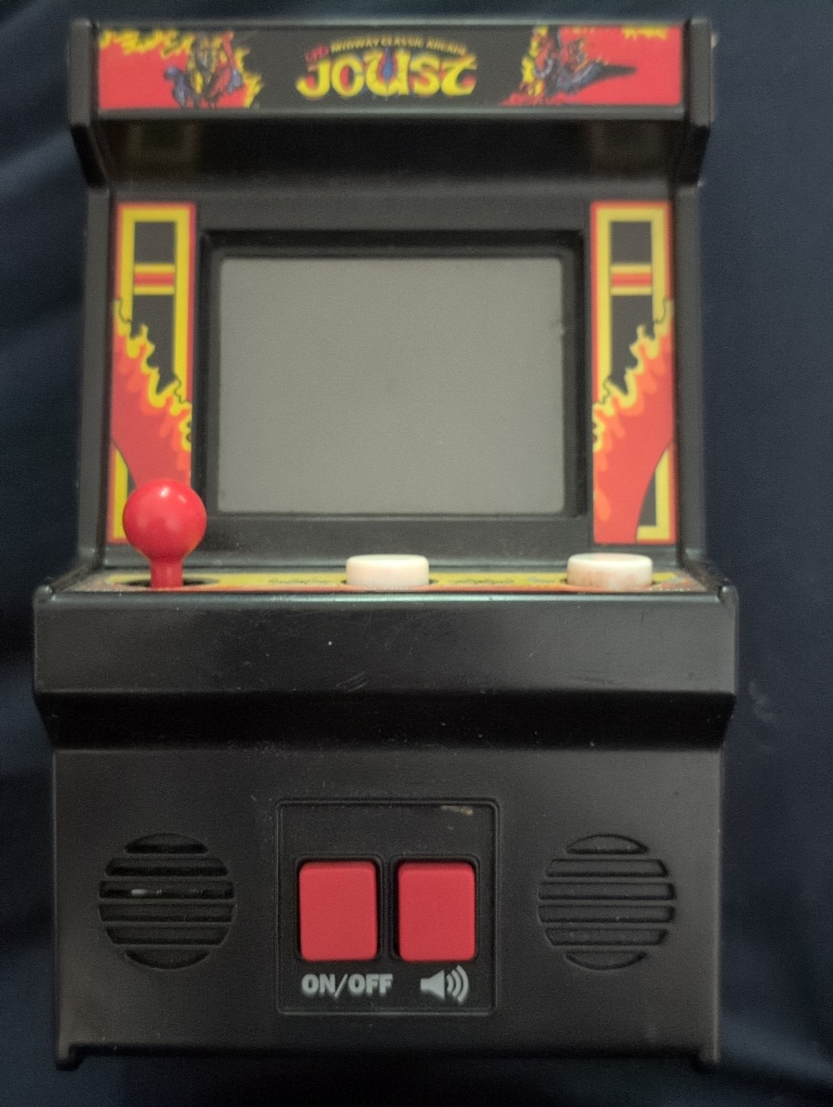 JOUST Midway Classic Arcade Mini  System Handheld Video Game RED WORKS TESTED