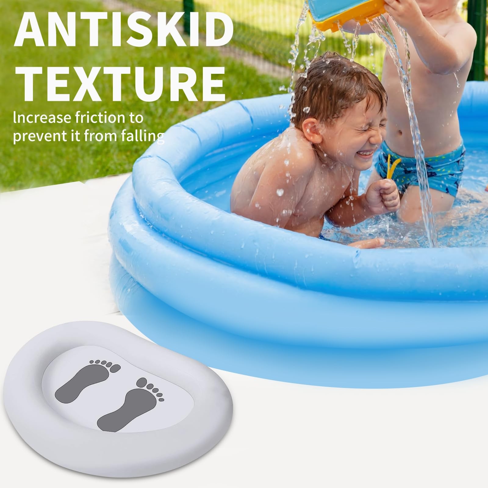 Inflatable Pool Foot Bath Basin, Foot Soaking Bath Basin Foot Bath for Pool E...