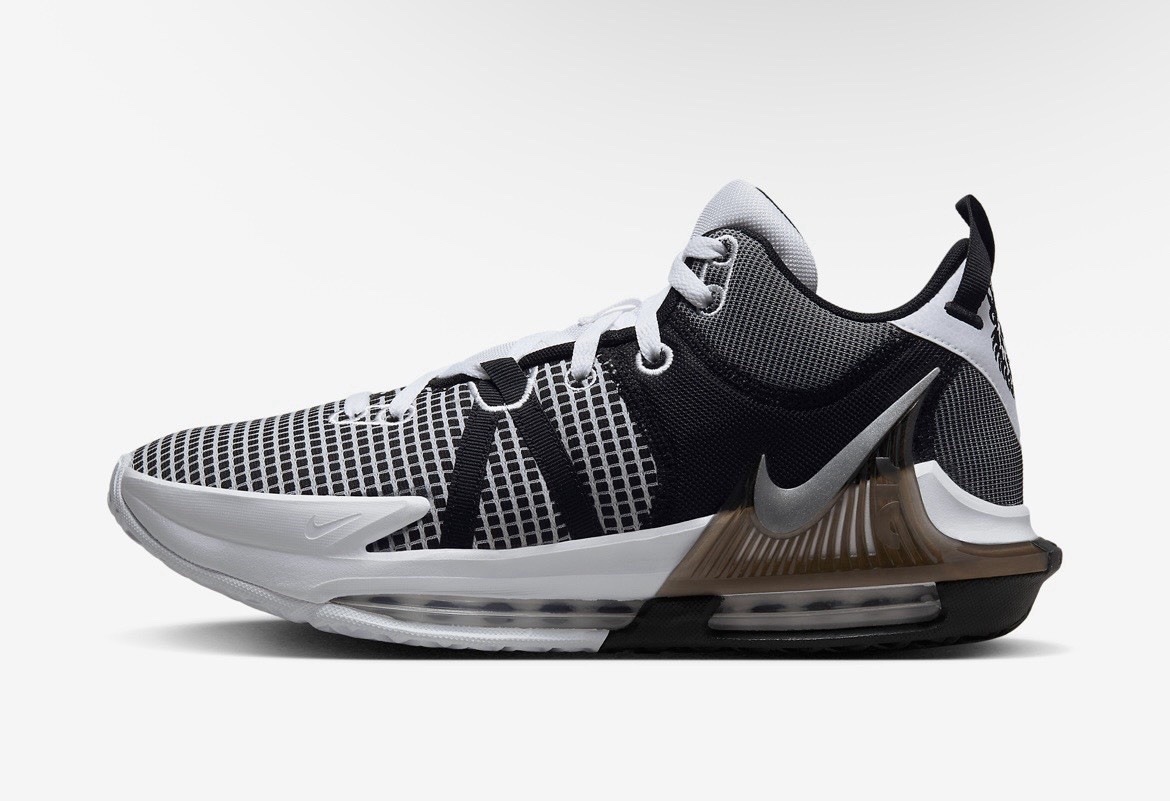 Nike Lebron Witness VII White Black Basketball Shoes DM1123-100 Mens Sizes NEW